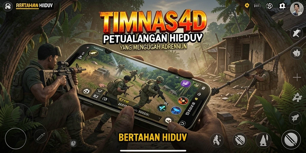 Tampilan antarmuka TIMNAS4D yang menarik dan fungsional untuk bertahan hidup.