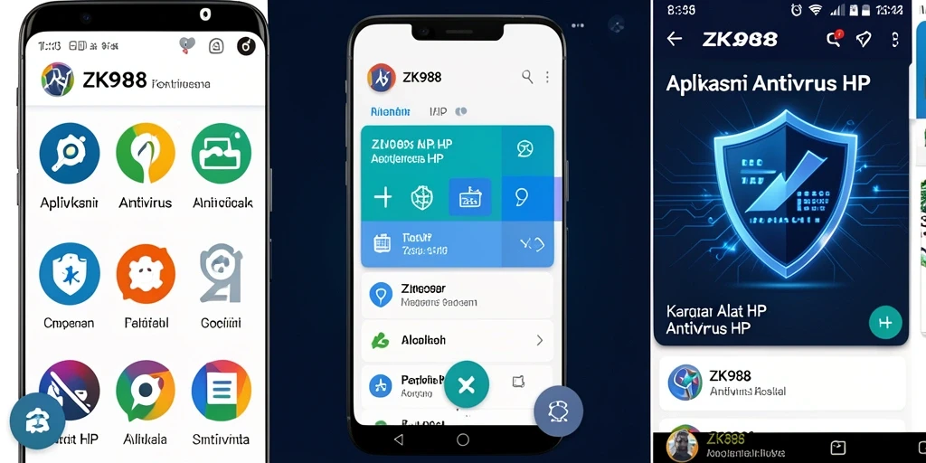 Tampilan antarmuka ZK988 yang user-friendly dan intuitif.