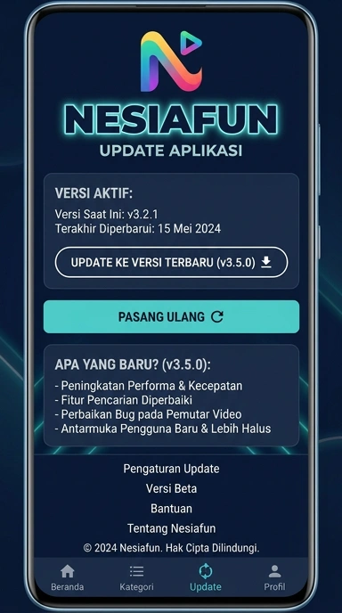 Riwayat Versi Aplikasi nesiafun untuk Pengguna Android